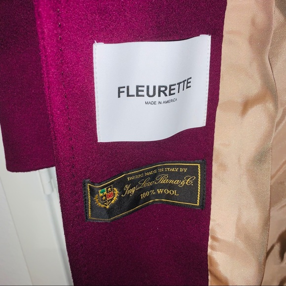 NWT Fleurette | Wool Walker Coat - Picture 13 of 16